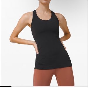 Cool racer back black lululemon tank